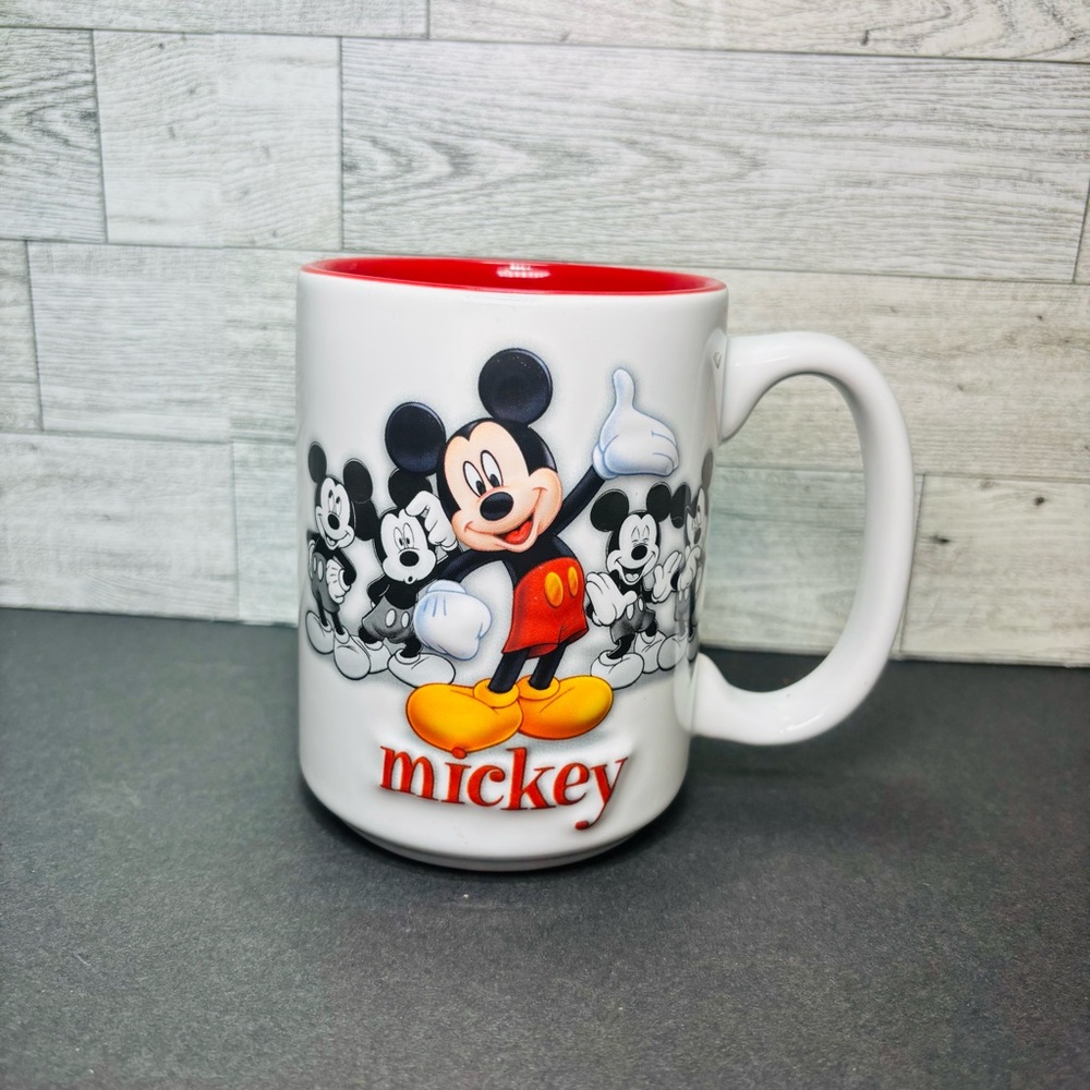Mickey Walt Disney World Parks Disneyland Resort Embossed‎ Mug